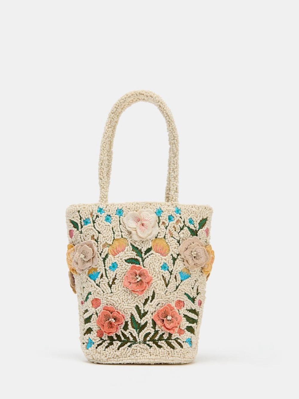 ZARA BEADED MINI HANDBAG